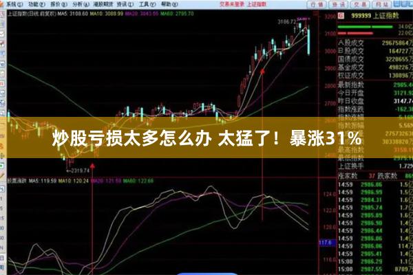 炒股亏损太多怎么办 太猛了！暴涨31%