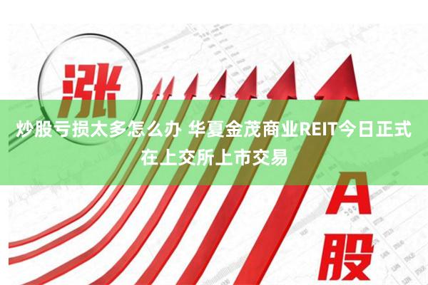 炒股亏损太多怎么办 华夏金茂商业REIT今日正式在上交所上市交易